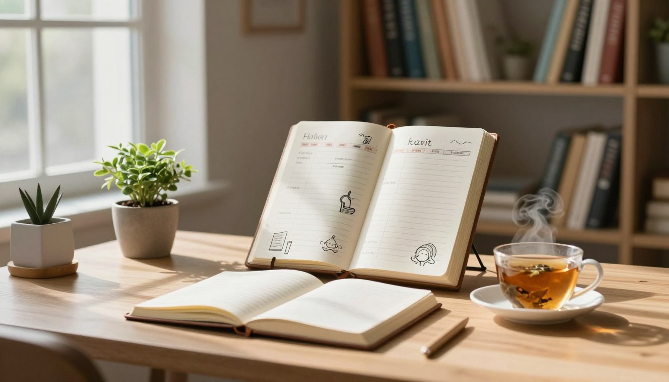 Habit stacking for personal growth
